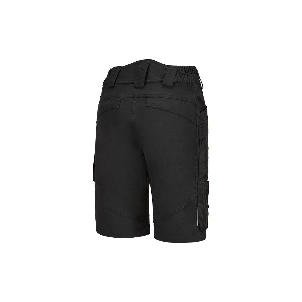 Bewegungsfreiheit an heißen Tagen. Deine Flextreme Work Shorts mit deiner perfekten Länge.-Rückseite