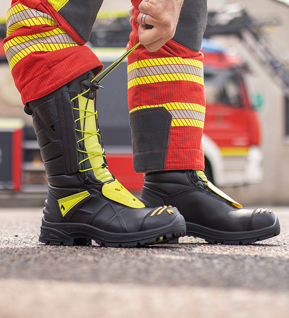 HAIX® Fire Eagle Vario Boots Leder Rettungsdienst Schuh Feuerwehr Stiefel UK6,5 HAIX® Fire Eagle Vario Boots Leder Rettungsdienst Schuh Feuerwehr Stiefel UK6,5