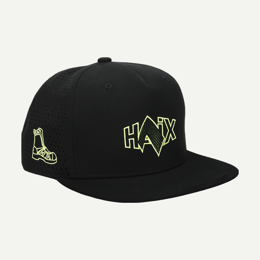 Cap, Baseballkappe, Schwarz, Mesh-Seitenteile, Logo-Stickerei