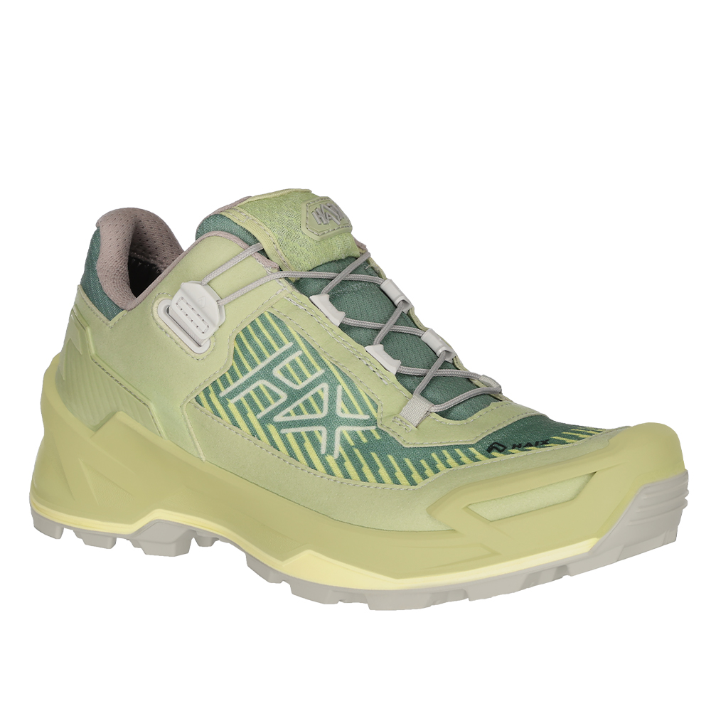 Trail-Schuh, Laufschuh, Hiking, Grün, Sohle