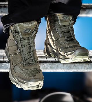 Hiking Schuhe, Outdoor Footwear, Knöchelhohe Stiefel, Taktische Stiefel, Mesh-Panelen, Stiefel, Wandern, Taktikstiefel, Gummisohle, Olivgrün, Stiefel, Wanderschuhe, Hiking, Gummisohle, Taillierte Knöchelstiefe