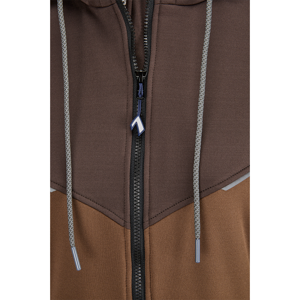 Bereit für jedes Abenteuer. Dein Flextreme Zip Hoodie – feminin, funktional, wärmend.-Detailfoto