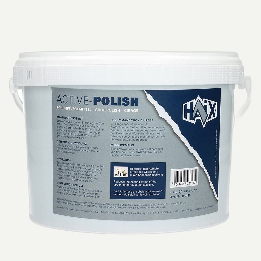 HAIX Schoenverzorgingsmiddel, 2,5 kg zwart