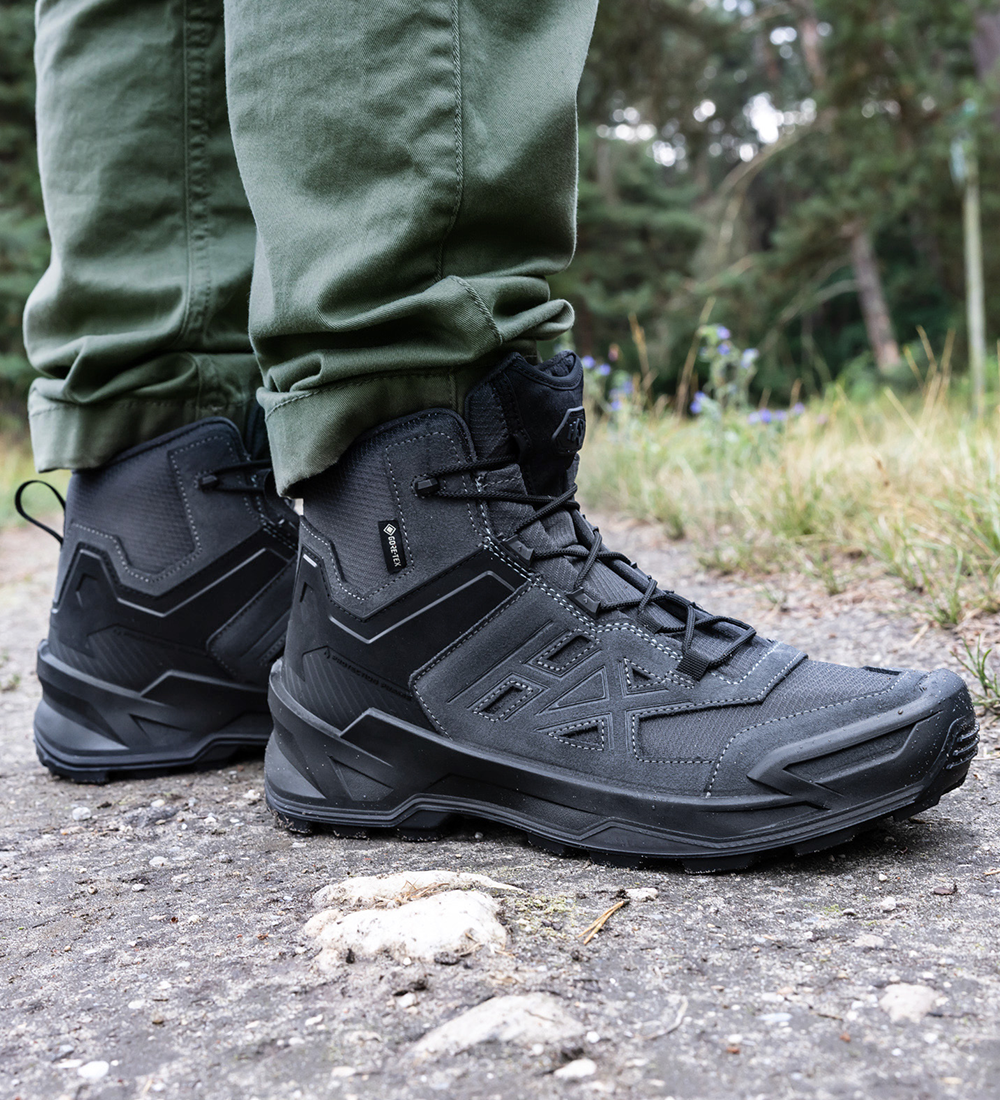Stiefel, Bergstiefel, Hiking, Outdoor, Gummi?