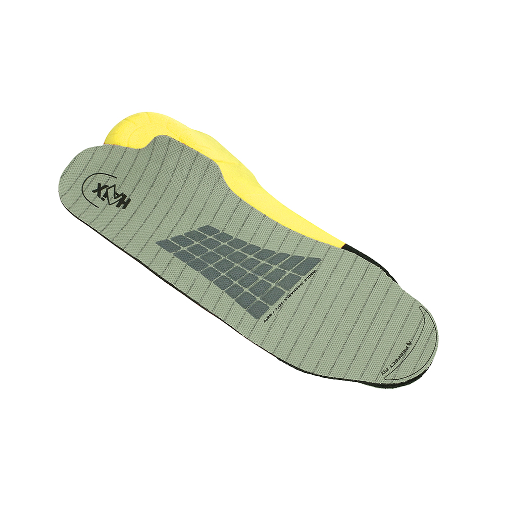 Schuhsohle, Insole, Gelb, grau, antirutsch