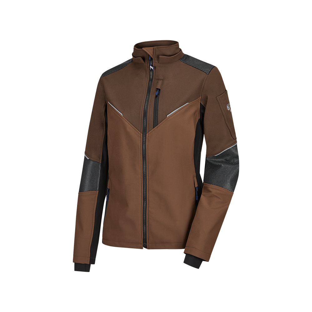 Schützt bei wechselhaftem Wetter. Deine Flextreme Softshell Jacket mit verstellbaren Bund.-ohne Kapuze