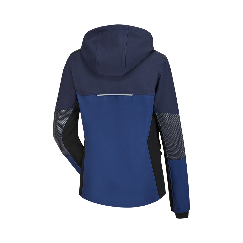 Schützt bei wechselhaftem Wetter. Deine Flextreme Softshell Jacket mit verstellbaren Bund.-Rückseite